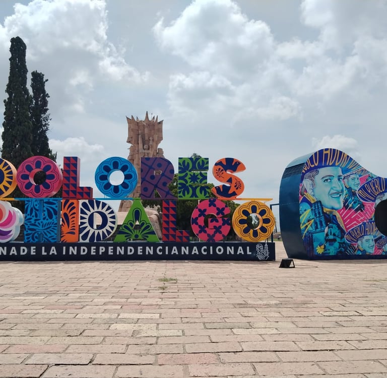 Letras turisticas de Dolores Hidalgo