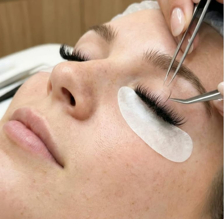 Professionele wimperextensions behandeling bij PMU & Lashes By Saranya in Nieuwveen, bij Alphen