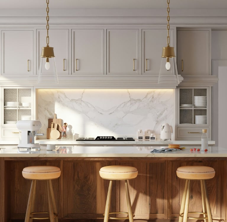 Light and Rhythm in the Kitchen