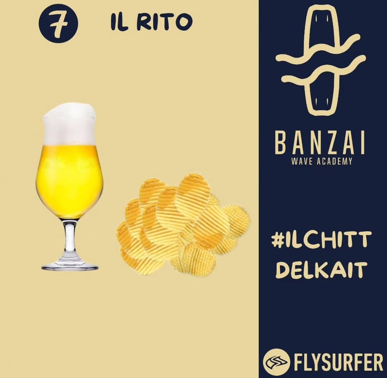 un bicchiere di birra alla spina e una manciata di patatine da consumare insieme dopo una sessione