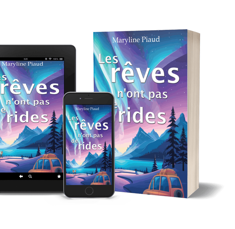 a phone phone and a book on a tablet