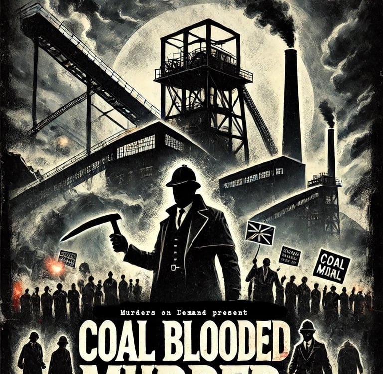 murder mystery plot poster