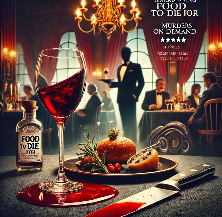 murder mystery plot poster