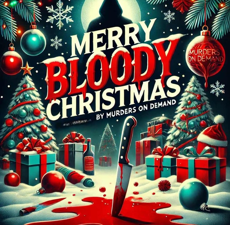 murder mystery plot poster