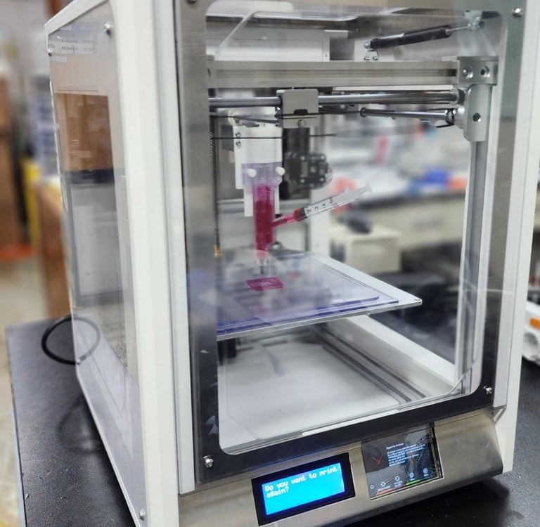bioprinter, screw-extrusion bioprinter, bioprinting