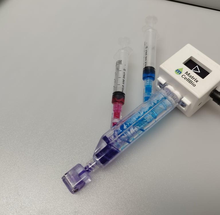 bioprinting pen with small roller