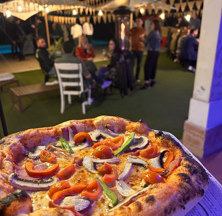 Catering de pizza napolitana para eventos En Masa