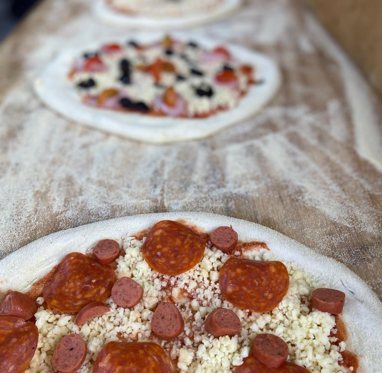 Pizza artesanal a domicilio Santiago