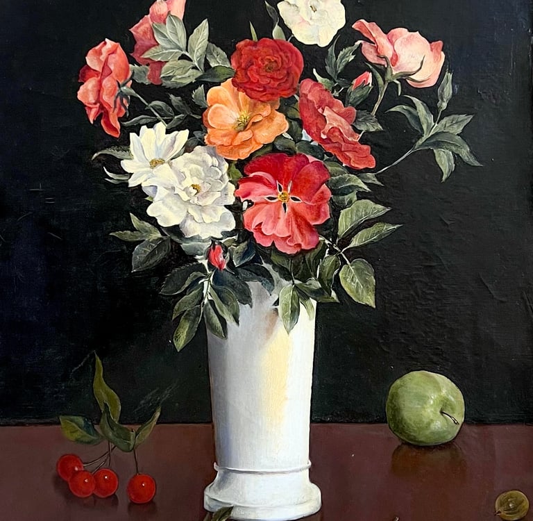 Валерій Давидов, натюрморт, 1994