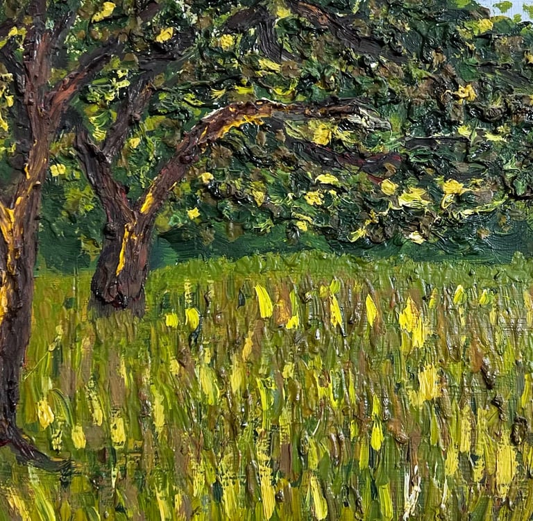 Павло Босий, етюд «В лимонних тонах», 1987