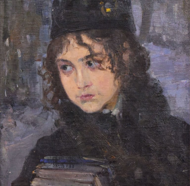 Феодосій Козачинський (1864-1922) «Гімназистка», 1910