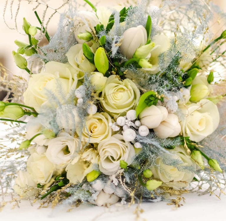 flowers on a wedding organized by Francesco Margaretini