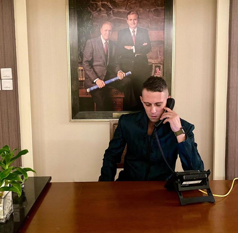 At work Francesco Margaretini Luxury Travel Villas Weddings