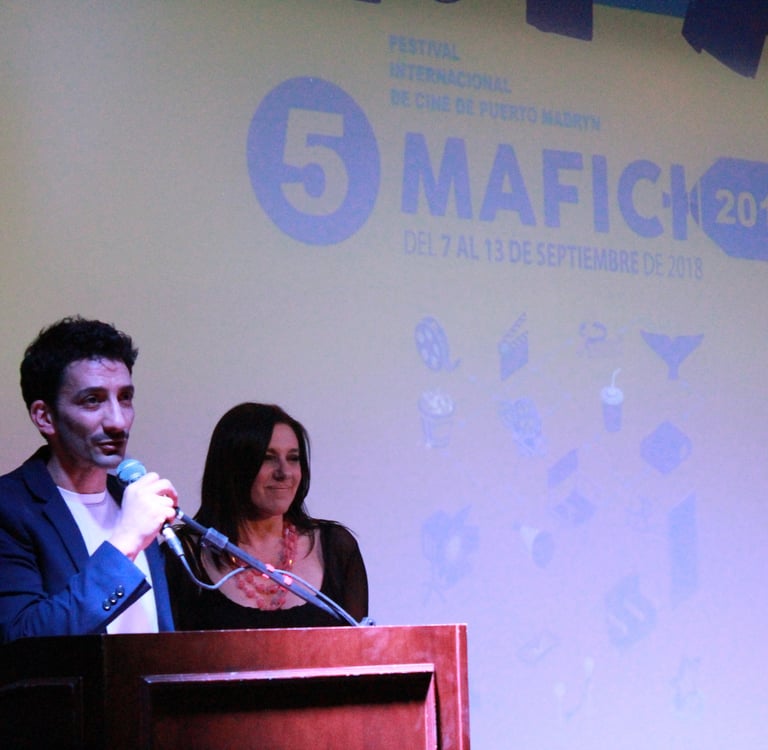 Juan Minujin Padrino de MAFICI