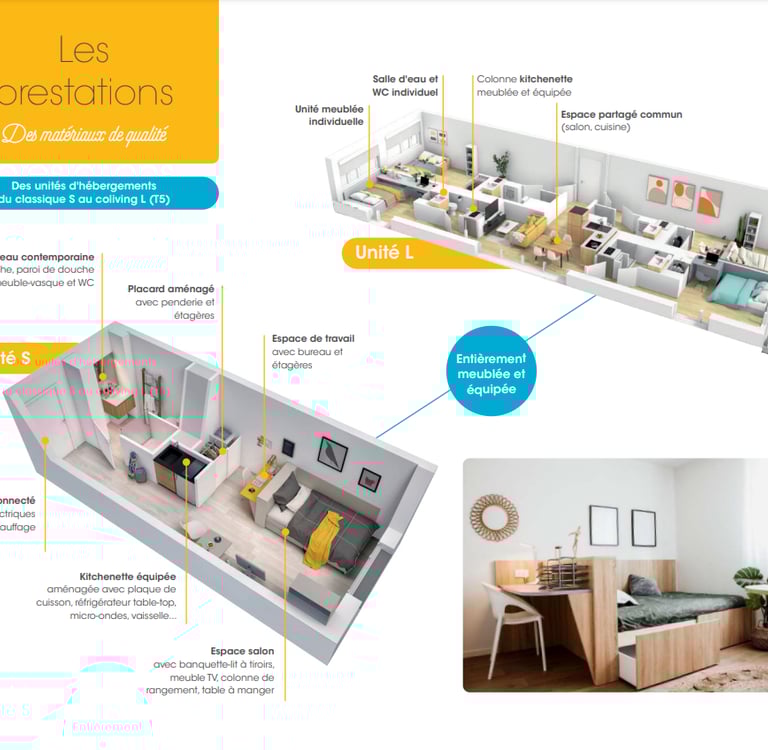 Vue 3D des studios upsilon