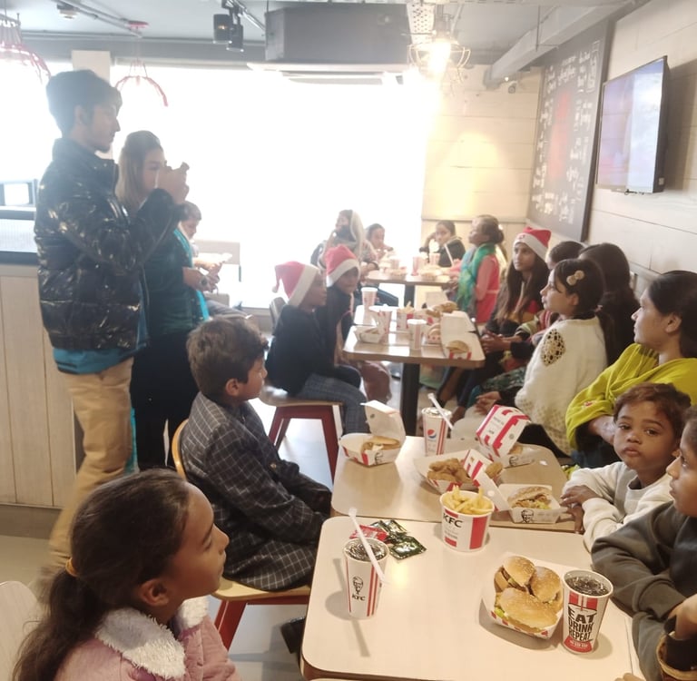 Water of Life Ministries Lunch at Christmas Party