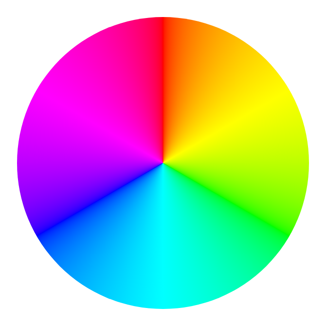 Tonalidades de color para pigmentos y colorantes.