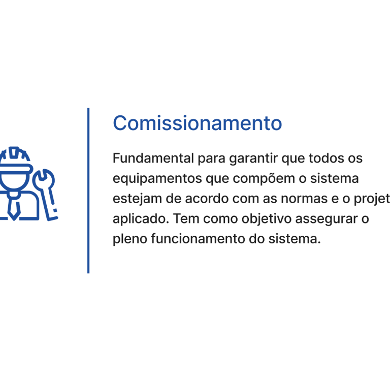 comissionamento