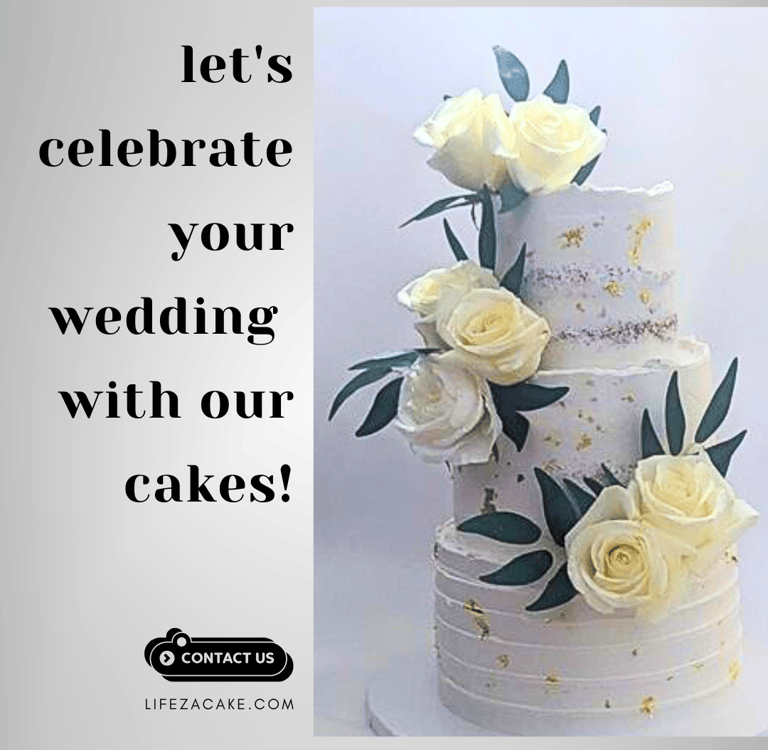 wedding cakes langley