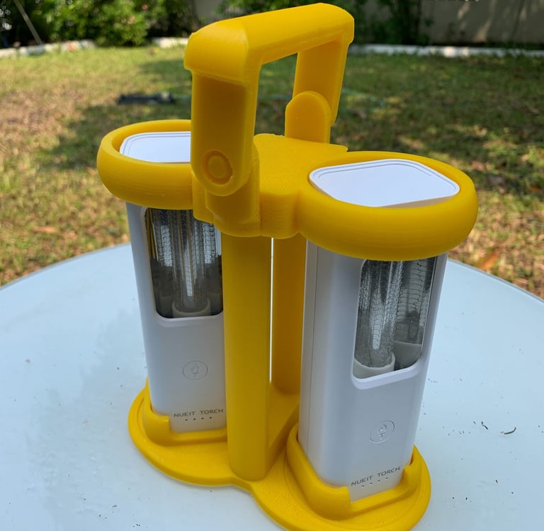 2x Nukit Torch in Duo Rotate holder