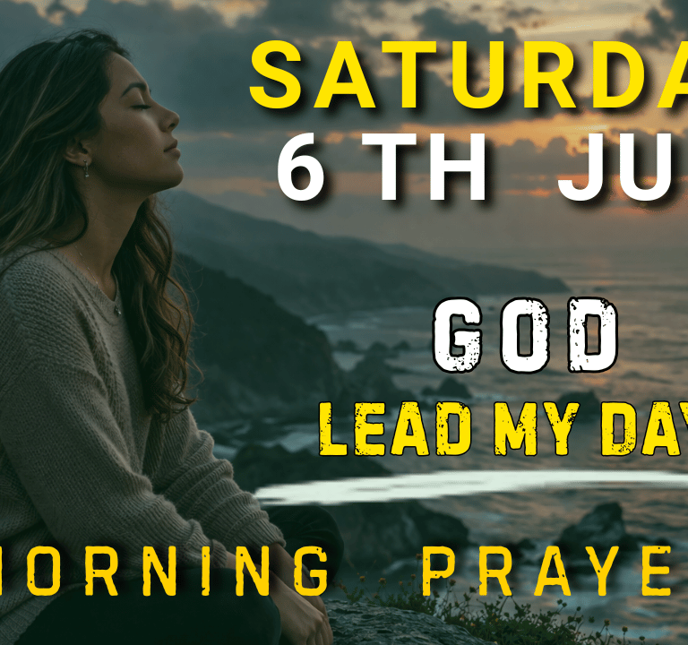 Saturday Prayer