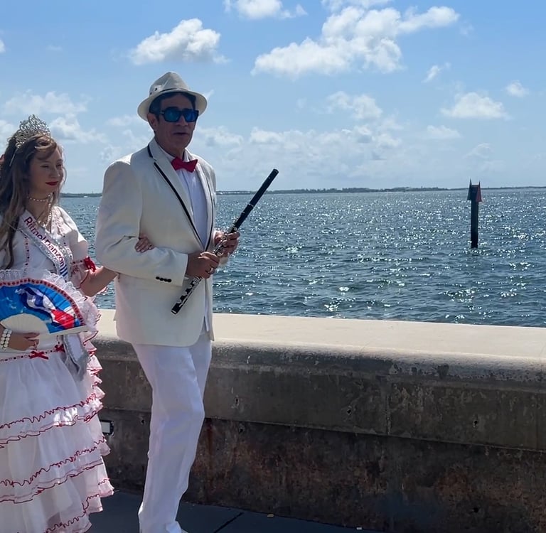 Maestro Bobb Ramirez y La Reinita Gabby