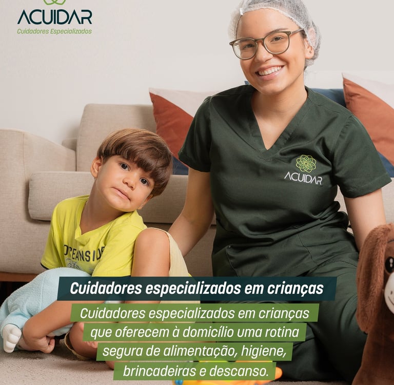 Cuidadores para crianças e adolescentes