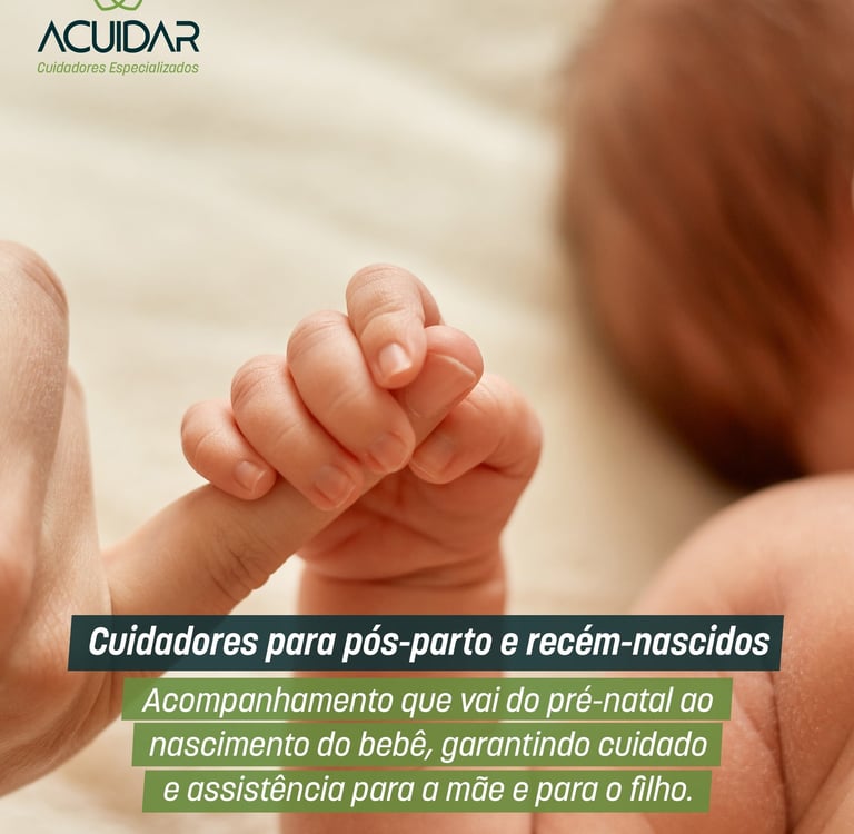 Cuidado de recém-nascidos e crianças