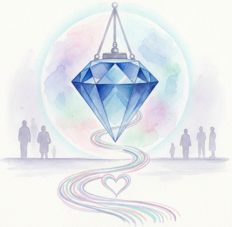 Cristal bleu - lespendulesdemary