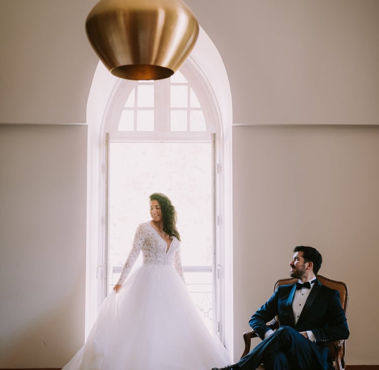 fotografía de esposos tipo editorial