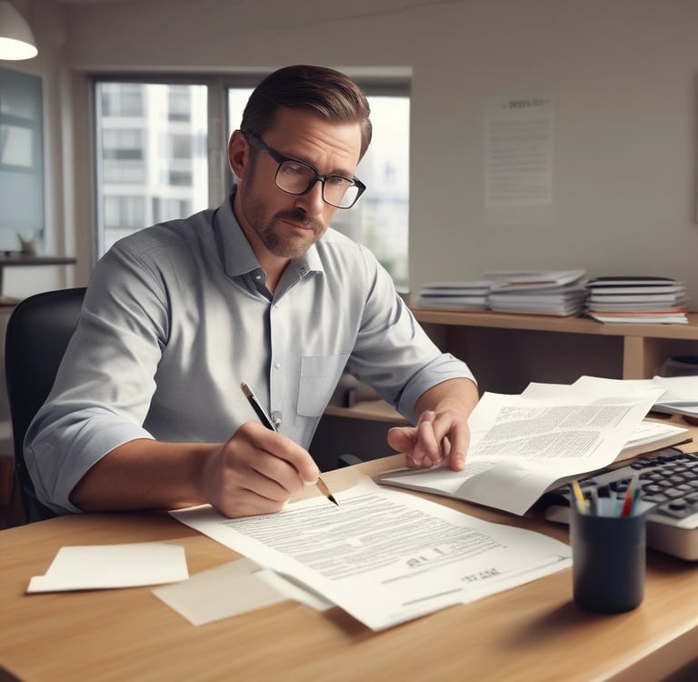 A red sports car parked in front of a building