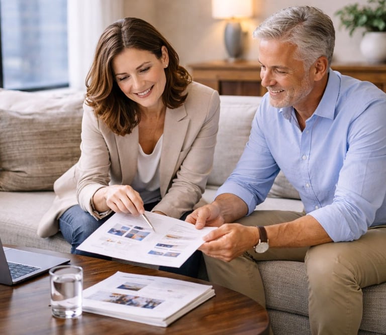 Boutique brand strategy partnership consultation showing close client collaboration, strategic guidance, and long term