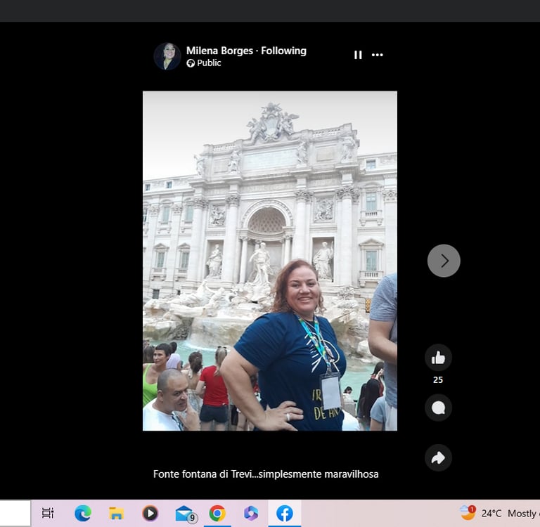 Milena Borges Missionary of the God of Armies prayer Community