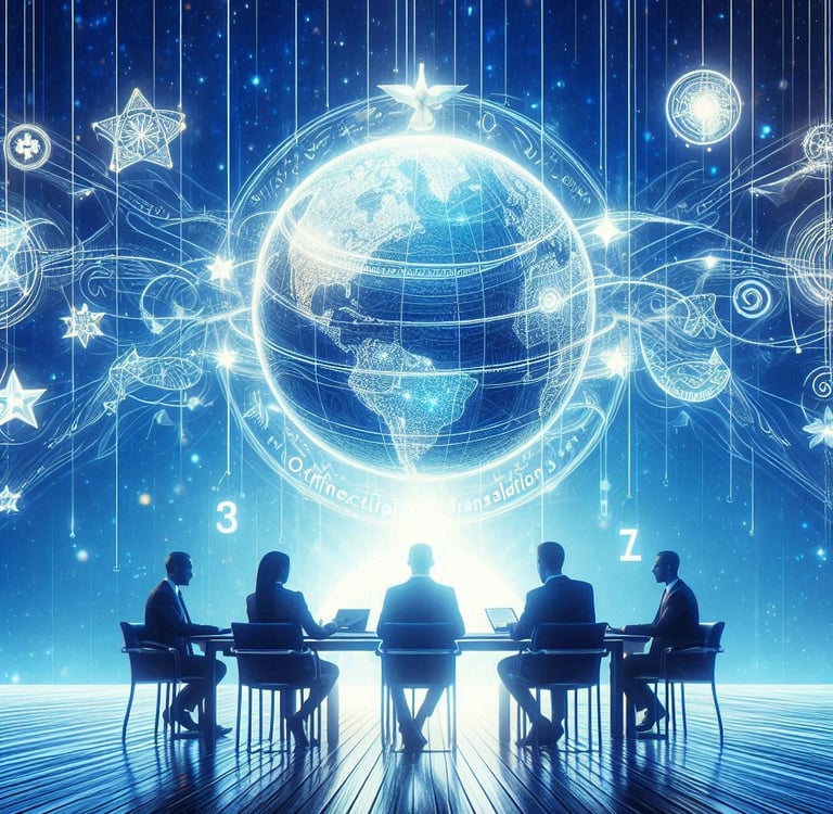 a-magia-da-traducao-oficial-com-pessoas-sentadas-e-um-globo-magico