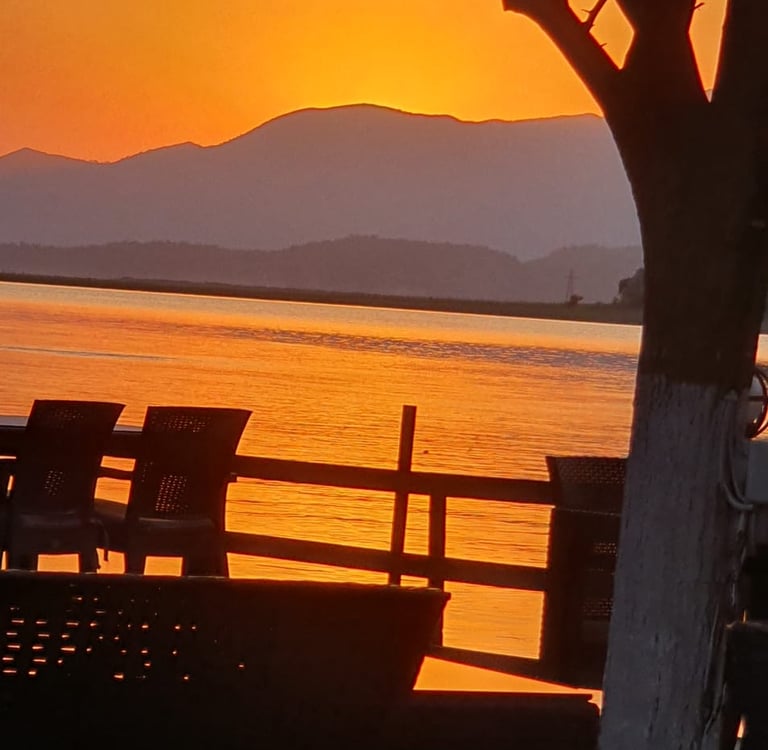 A view from Dalyan Sulungur Lake