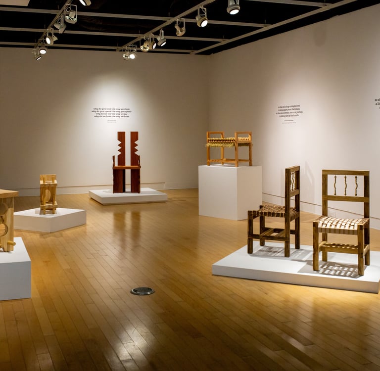 The Visual Analysis of an Inside Joke Exhibition