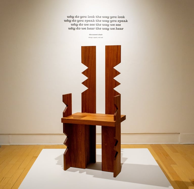 The Accent Chair by Tabitha Asiedu-Gyamfi