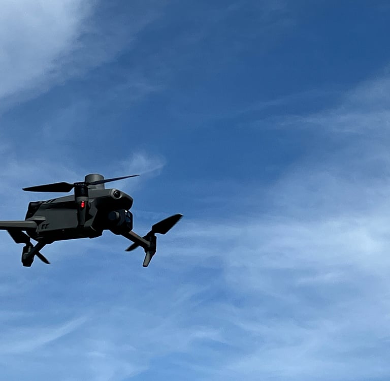 Inspección con dron - drone inspection