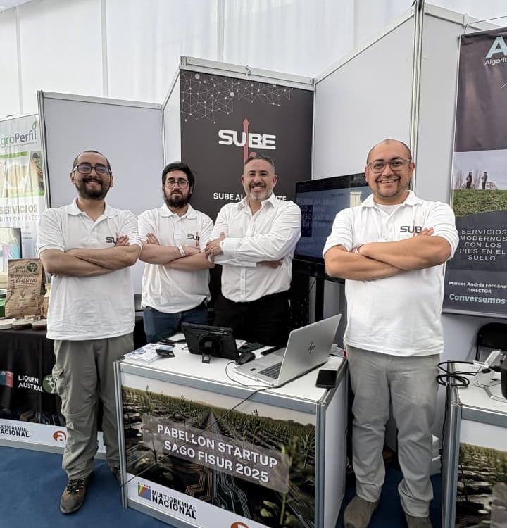 Equipo Sube IA presente en Sagofisur 2025