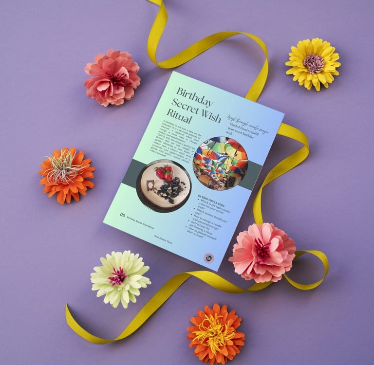Birthday Secret Wish Ritual Soul Sisters Tarot