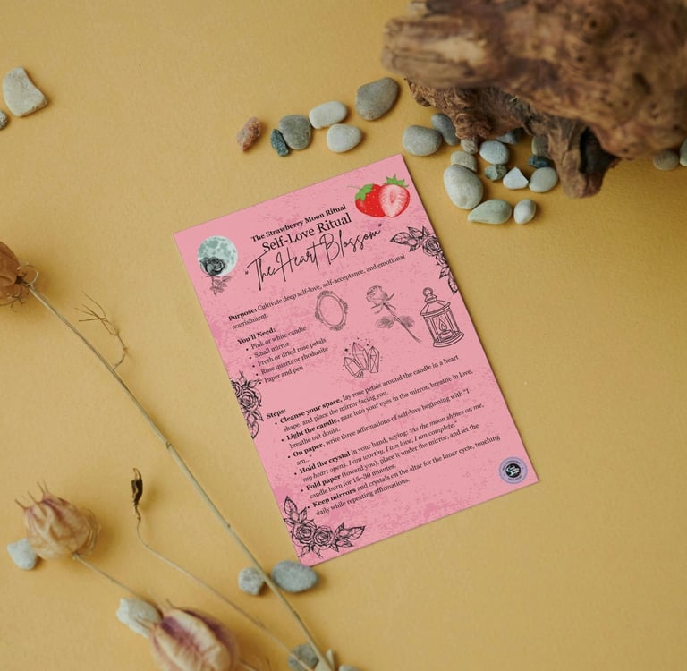 Free Strawberry Moon Ritual Download Soul Sisters Tarot