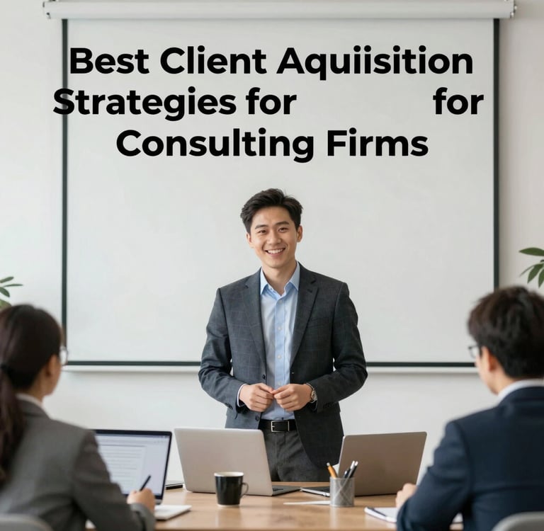 Best Client Acquisition Strategies for Consulting Firms