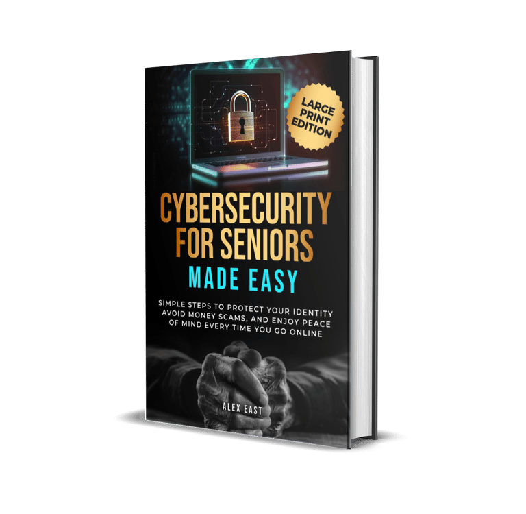Cybersecurity for Seniors Made Easy - Available on Amazon https://mybookto/Cybersecurity