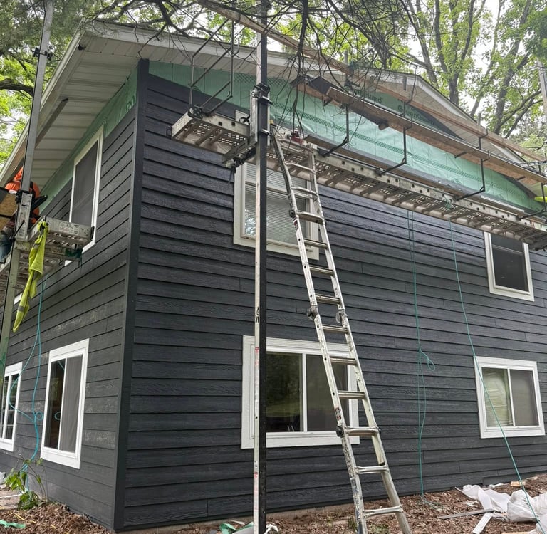 lp siding project in elk river mn