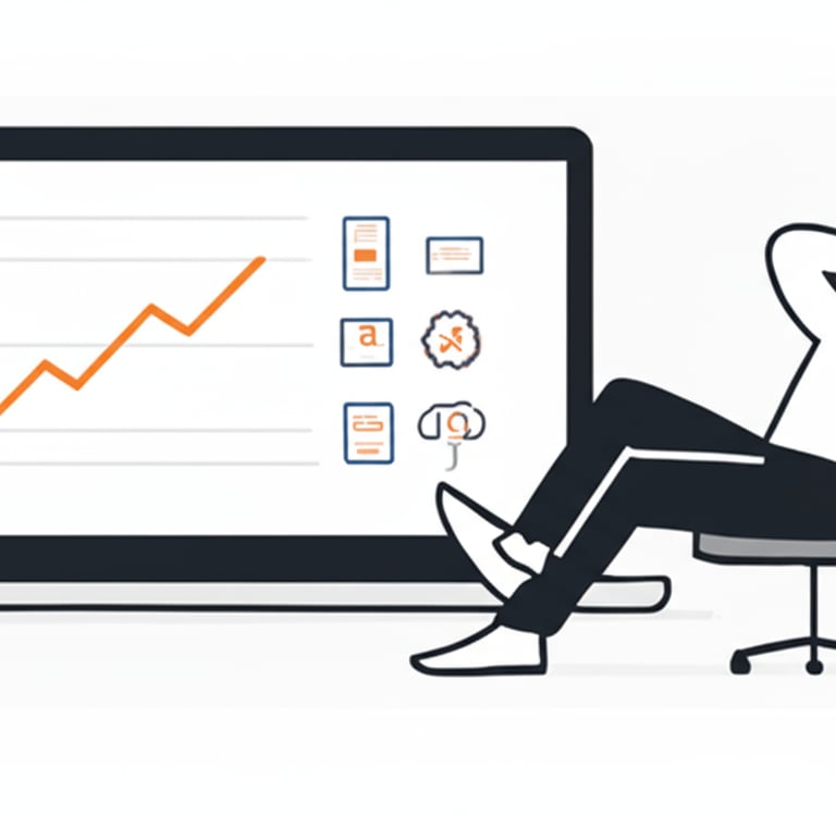 man enjoying passive income