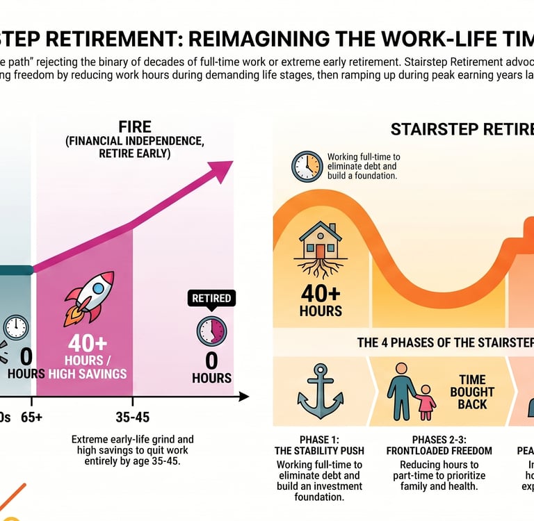 stairstep retirement is a part-time retirement system