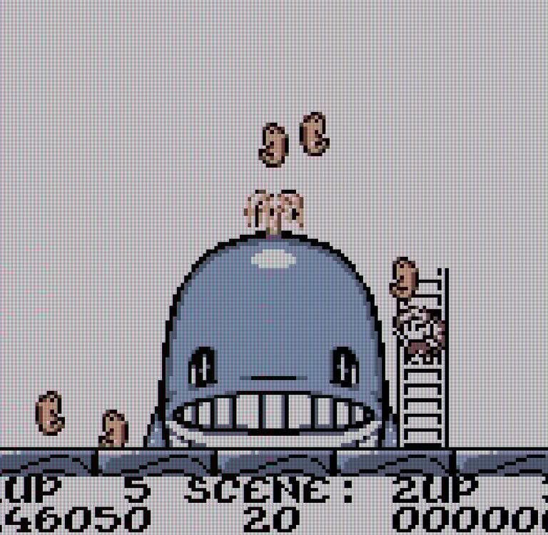 Rodland Game Boy Whale Boss