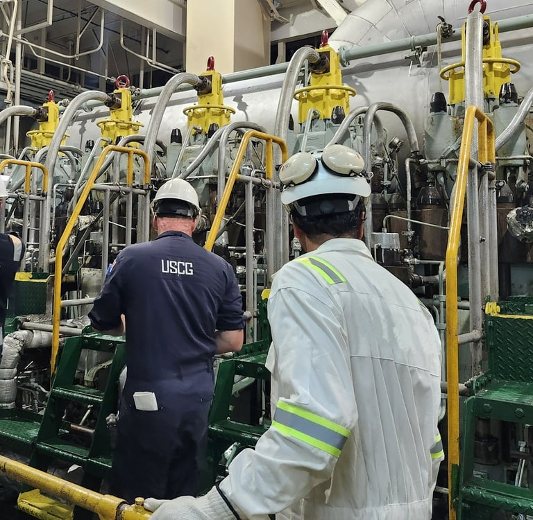 Pre-USCG Inspection - New York Baltimore