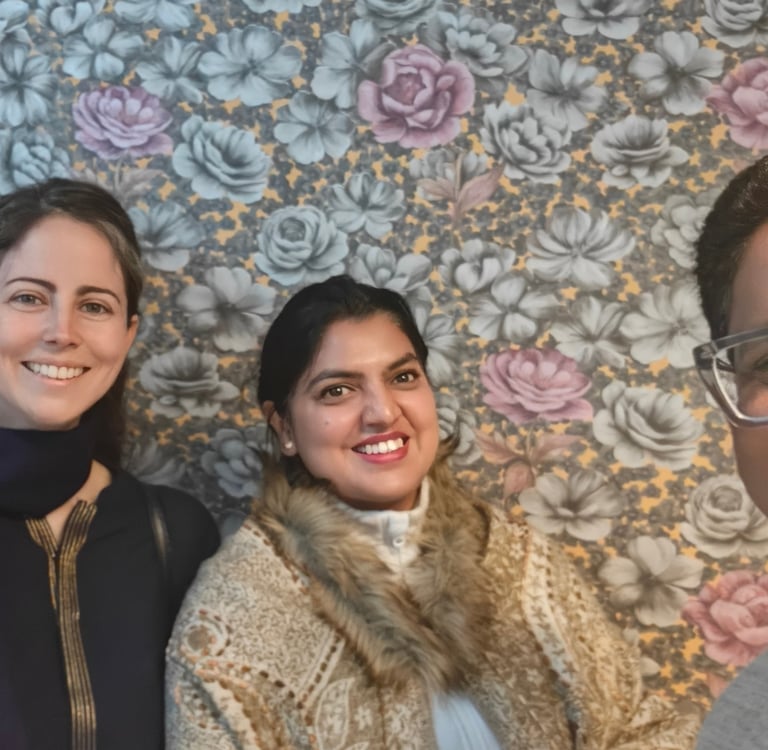 With Guests from USA