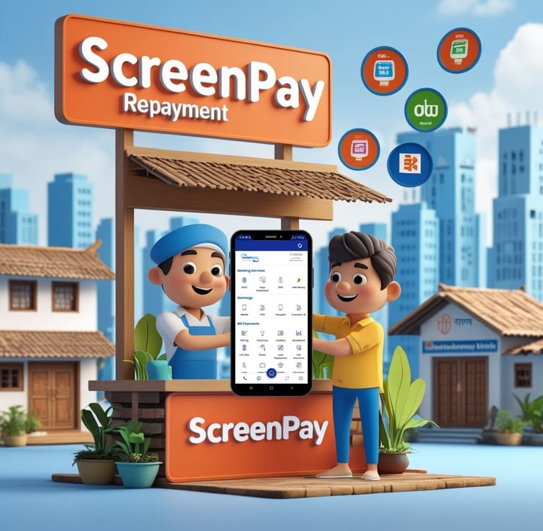 ScreenPay Repayment – Easy digital loan repayment platform in India